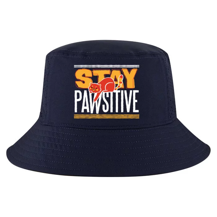 Stay Pawsitive Cool Comfort Performance Bucket Hat