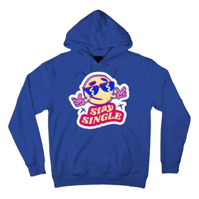 Stay Single Smiley Tall Hoodie