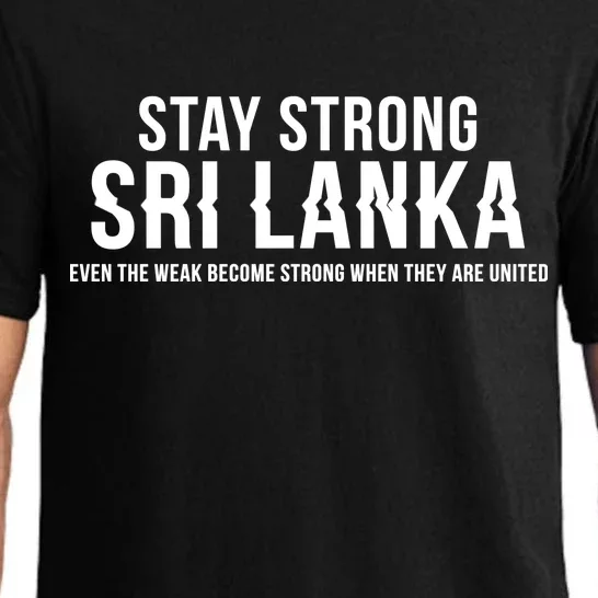 Stay Strong Sri Lanka Pajama Set