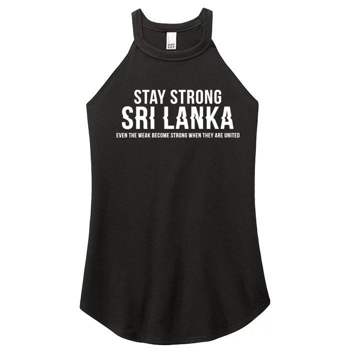 Stay Strong Sri Lanka Women’s Perfect Tri Rocker Tank