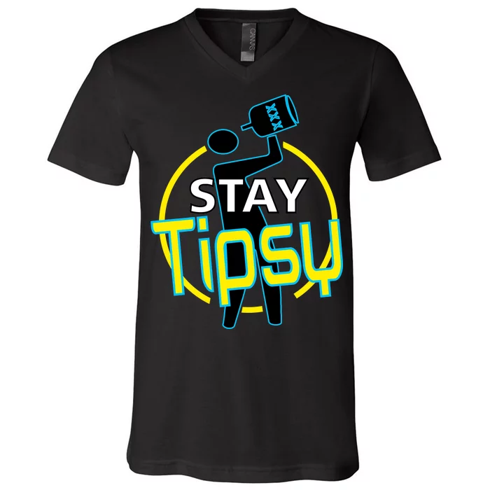 Stay Tipsy V-Neck T-Shirt