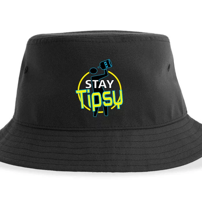 Stay Tipsy Sustainable Bucket Hat