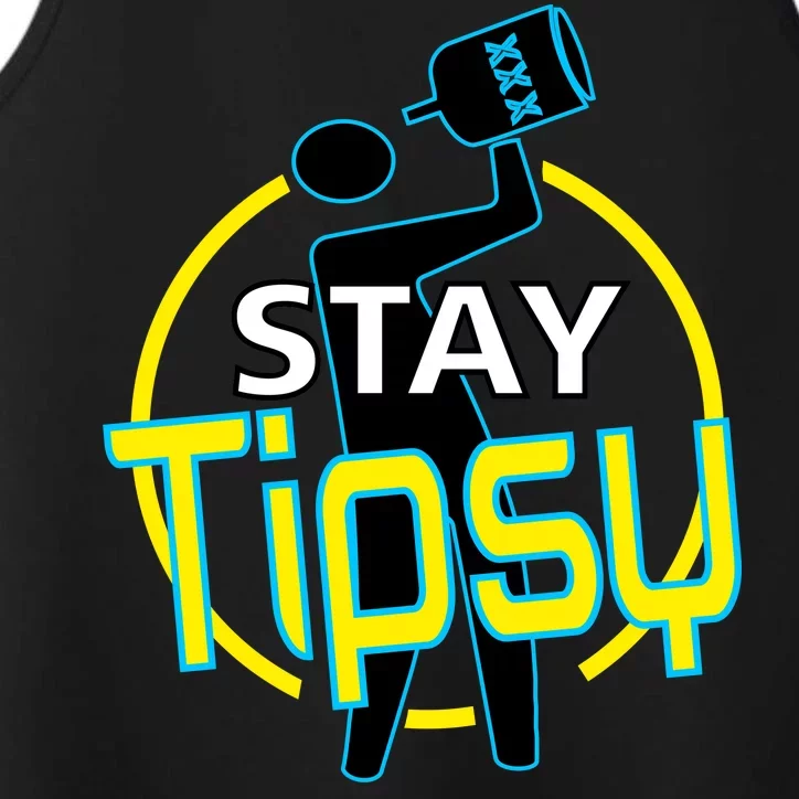 Stay Tipsy Performance Tank