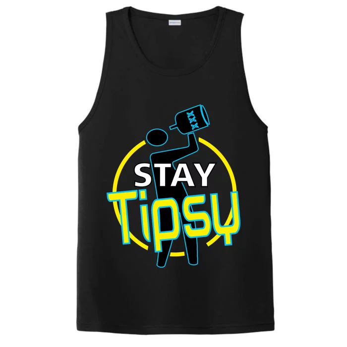 Stay Tipsy Performance Tank