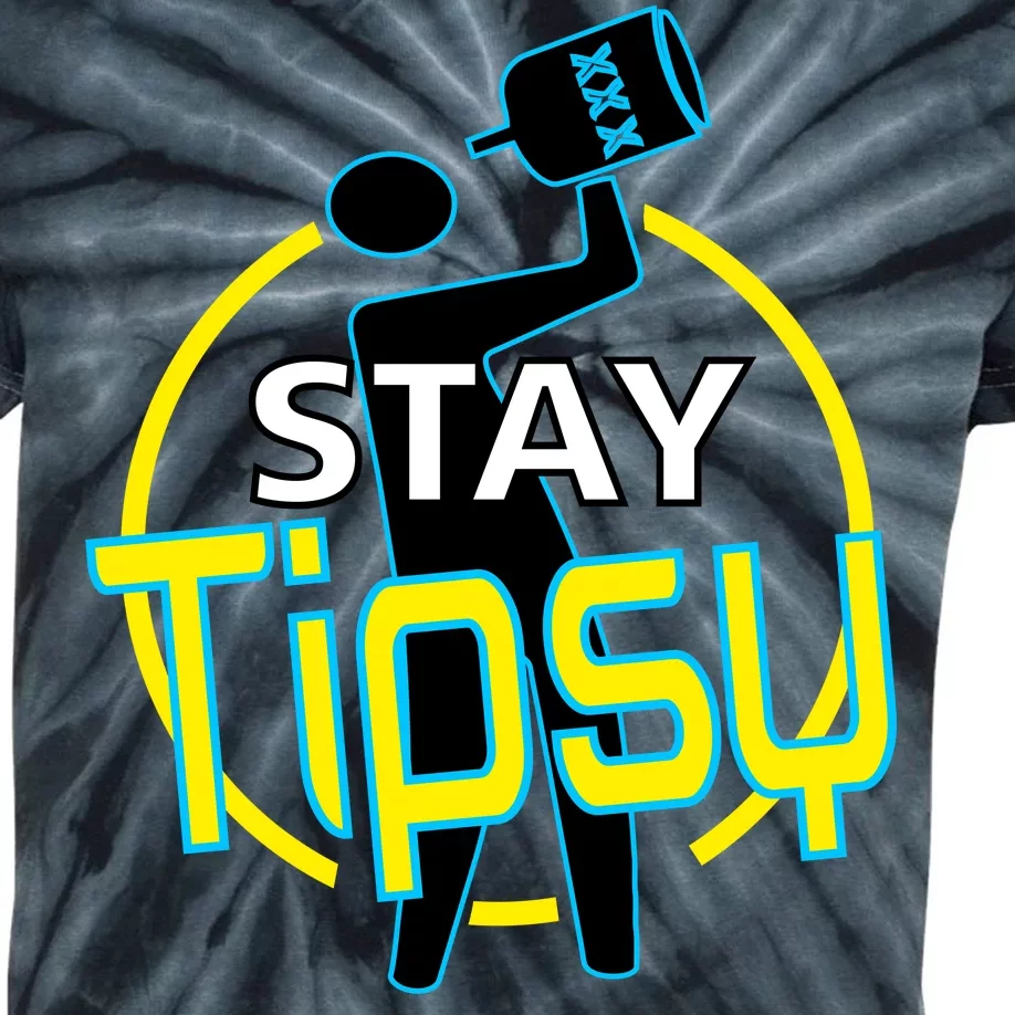 Stay Tipsy Kids Tie-Dye T-Shirt