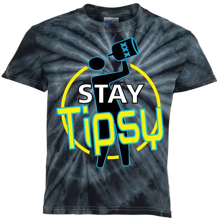 Stay Tipsy Kids Tie-Dye T-Shirt