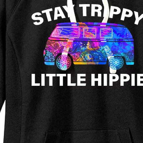 Stay Trippy Little Hippie Women's Fleece Hoodie