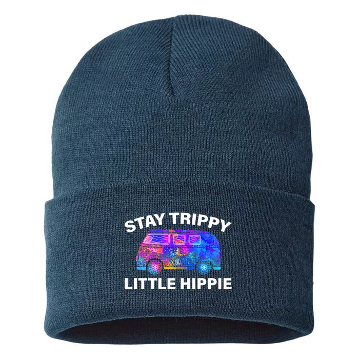 Stay Trippy Little Hippie Sustainable Knit Beanie