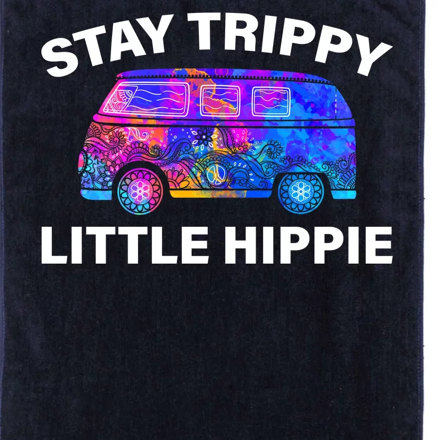 Stay Trippy Little Hippie Platinum Collection Golf Towel