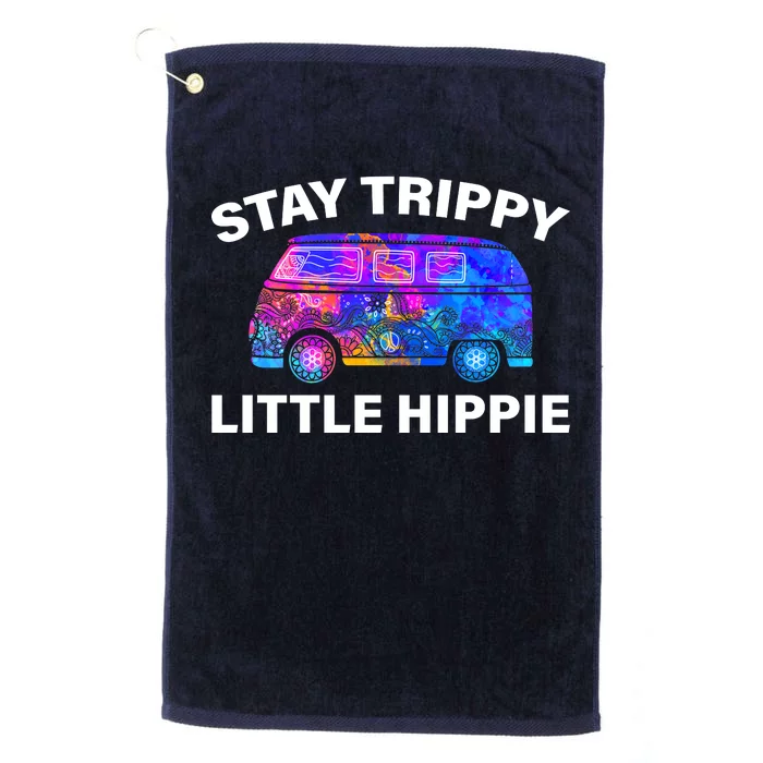 Stay Trippy Little Hippie Platinum Collection Golf Towel