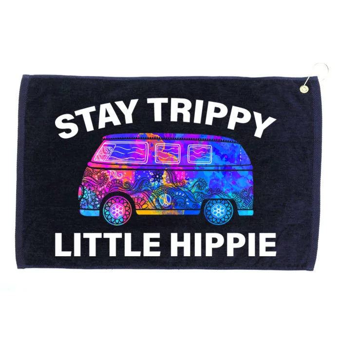 Stay Trippy Little Hippie Grommeted Golf Towel