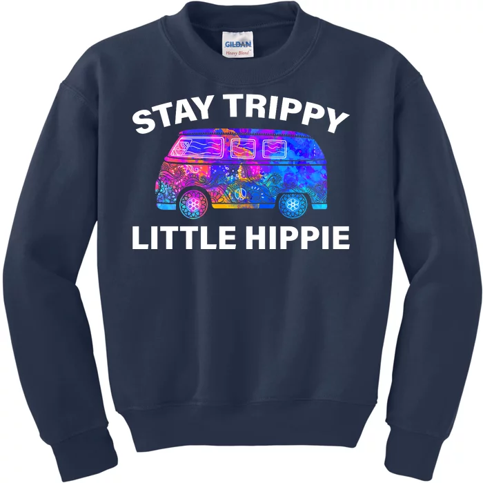 Stay Trippy Little Hippie Kids Sweatshirt