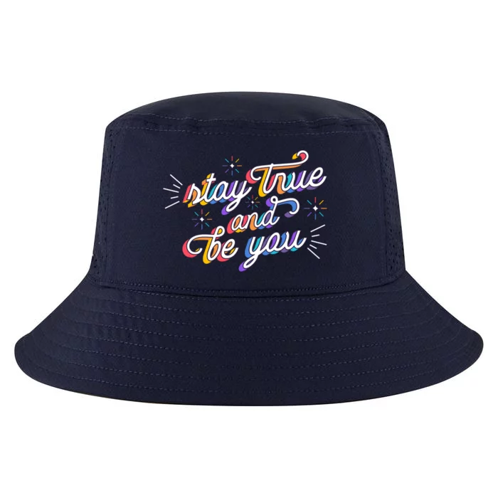 Stay True And Be You Cool Comfort Performance Bucket Hat