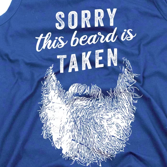 Sorry This Beard Is Taken Gift Valentines Day Gift Tank Top