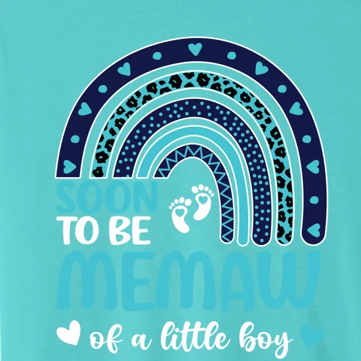 Soon To Be Memaw Of A Promoted To Memaw Future Memaw Gift ChromaSoft Performance T-Shirt