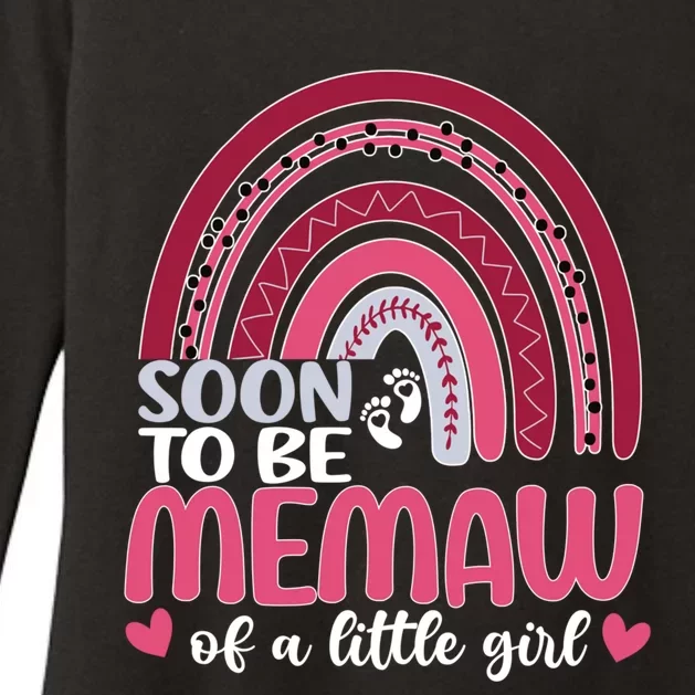 Soon To Be Memaw Of A Promoted To Memaw Future Memaw Meaningful Gift Womens CVC Long Sleeve Shirt