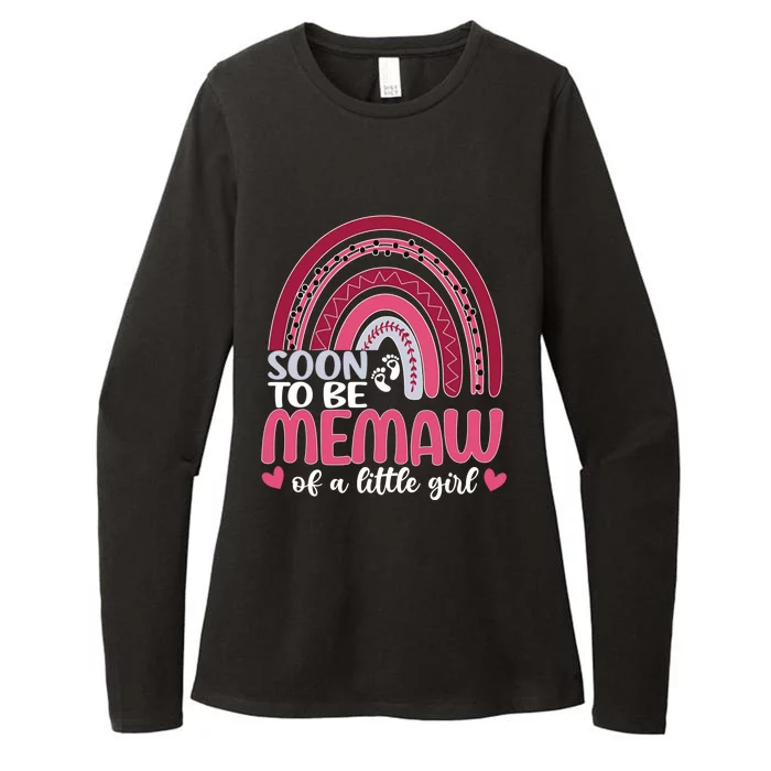 Soon To Be Memaw Of A Promoted To Memaw Future Memaw Meaningful Gift Womens CVC Long Sleeve Shirt