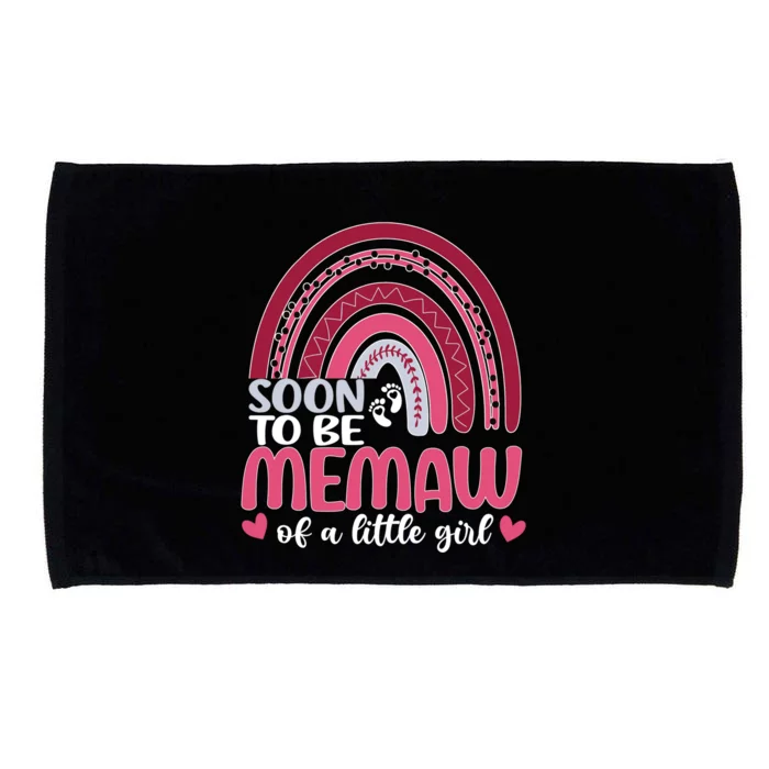 Soon To Be Memaw Of A Promoted To Memaw Future Memaw Meaningful Gift Microfiber Hand Towel