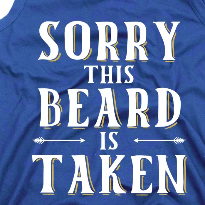 Sorry This Beard Is Taken Gift Valentines Day Gift Tank Top