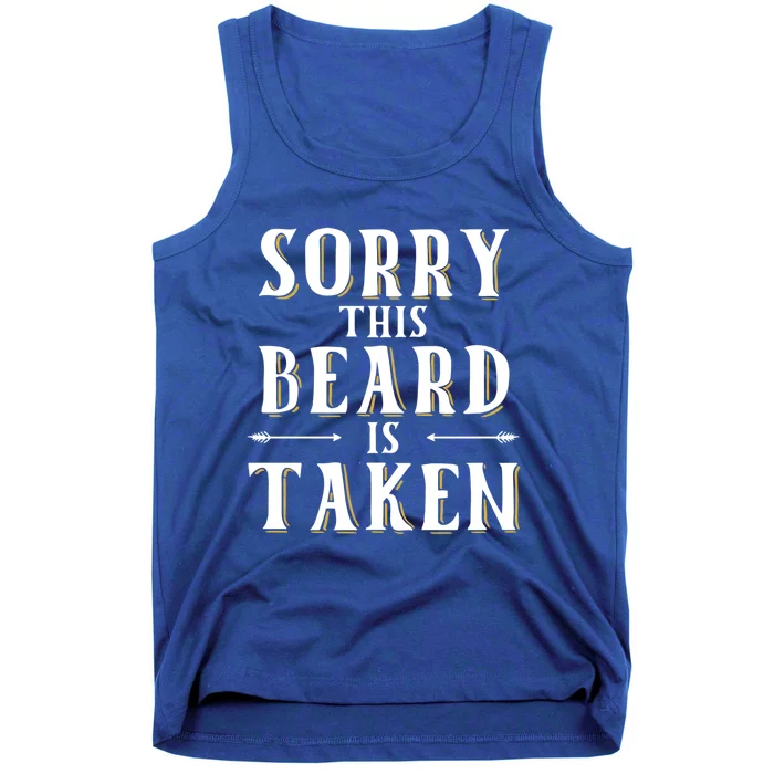 Sorry This Beard Is Taken Gift Valentines Day Gift Tank Top