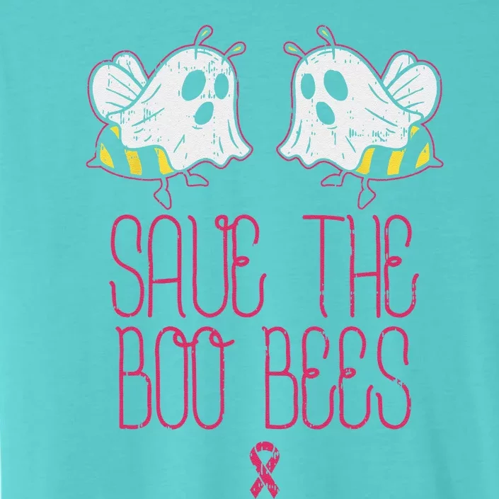 Save The Boobees Boo Bees Breast Cancer Halloween Funny ChromaSoft Performance T-Shirt