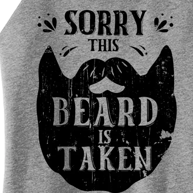 Sorry This Beard Is Taken Gift Valentines Day Gift Women’s Perfect Tri Rocker Tank