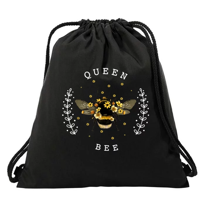 Save The Bees Animal Lovers Cute Bee Nature Life Lover Wo Drawstring Bag