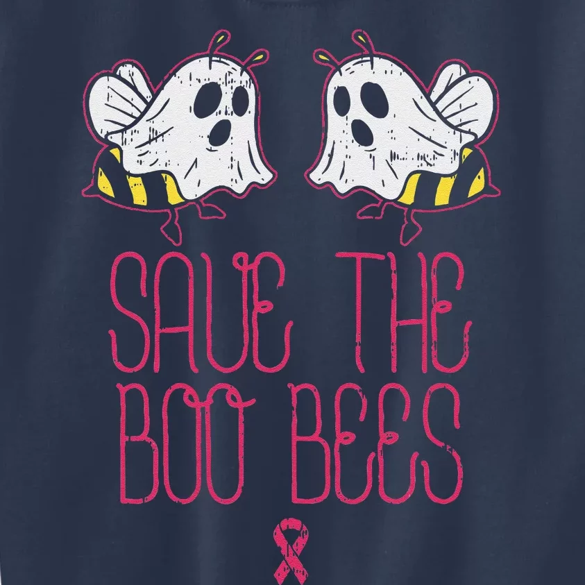 Save The Boobees Boo Bees Breast Cancer Halloween Women Kids Sweatshirt