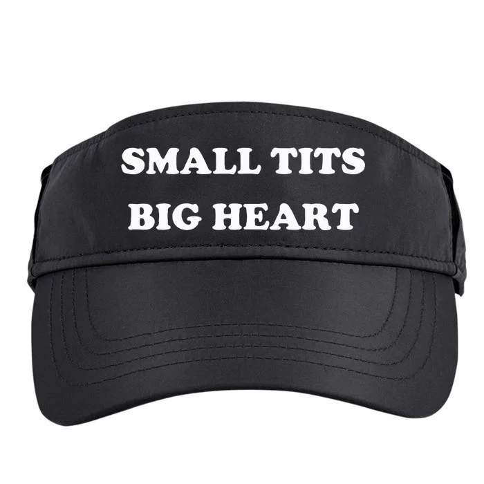 Small Tits Big Heart Adult Drive Performance Visor