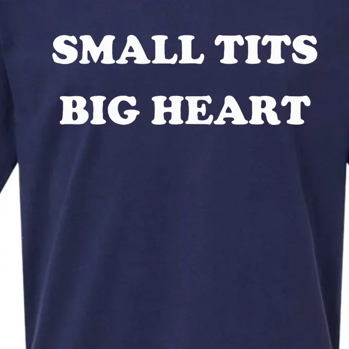 Small Tits Big Heart Sueded Cloud Jersey T-Shirt