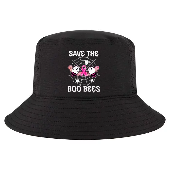 Save The Boobees Boo Bees Breast Cancer Halloween Cool Comfort Performance Bucket Hat