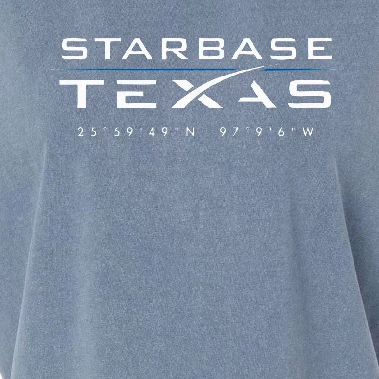 Starbase Texas Boca Chica Garment-Dyed Women's Muscle Tee