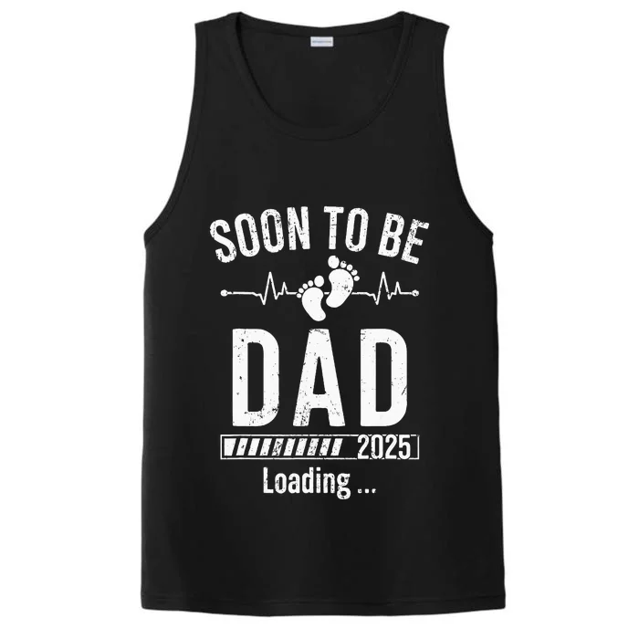 Soon To Be Dad Est 2025 New Dad To Be 2025 First Time Dad Performance Tank