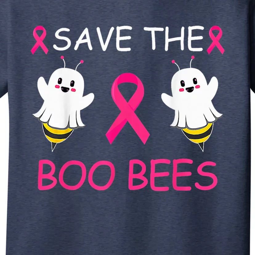 Save The Boo Bees Halloween Funny Breast Cancer Awareness T-Shirt