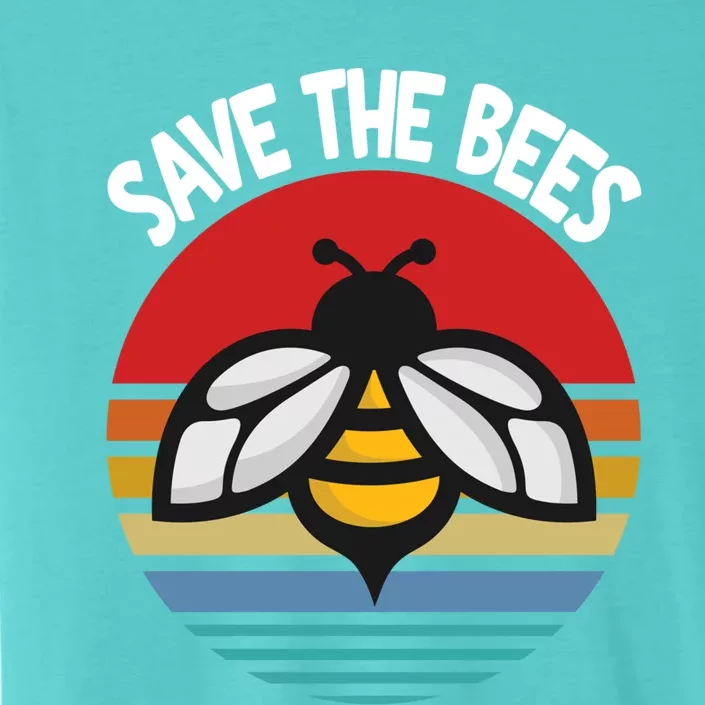 Save The Bees Gift Earth Day Environtal Gift ChromaSoft Performance T-Shirt