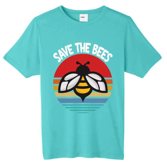 Save The Bees Gift Earth Day Environtal Gift ChromaSoft Performance T-Shirt