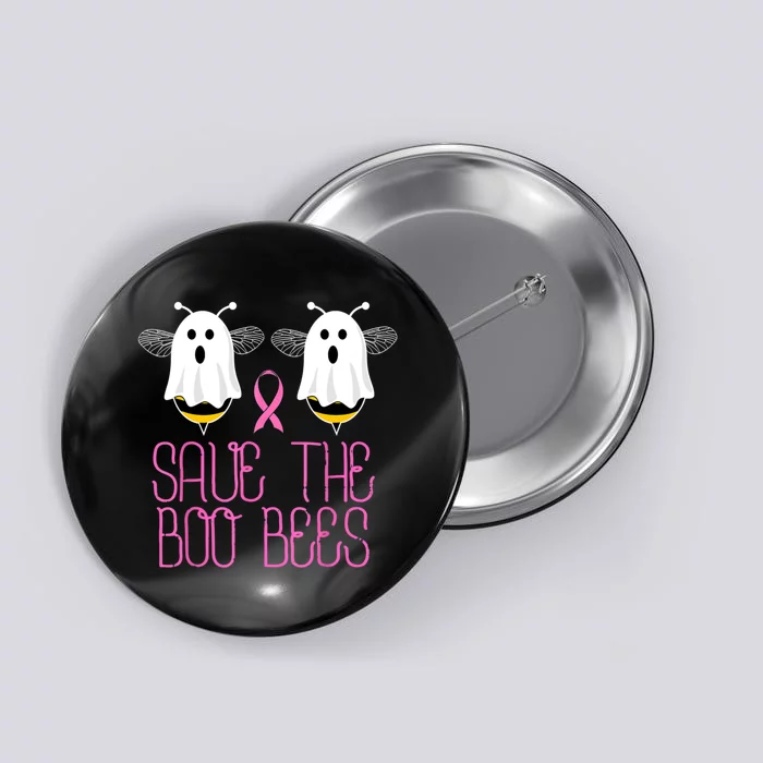 Save The Boobees Boo Bees Breast Cancer Halloween Button