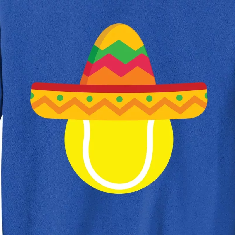 Sombrero Tennis Ball Cinco De Mayo Tennis Player Gift Sweatshirt