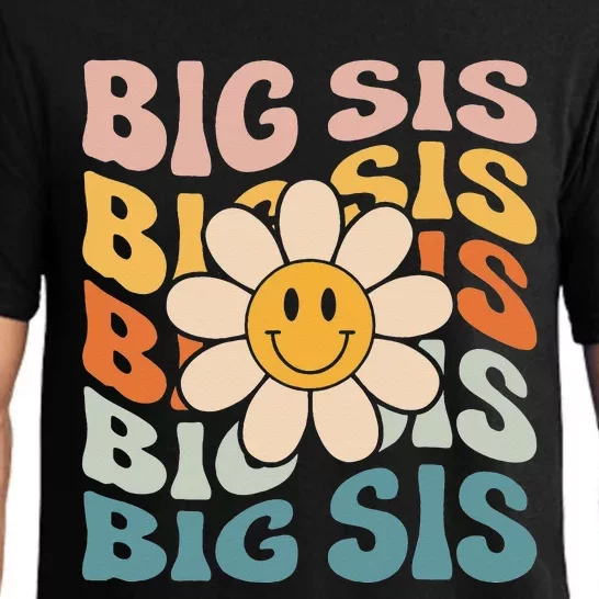 Soon To Be New Big Sister Retro Proud Big Sis Announcement Pajama Set