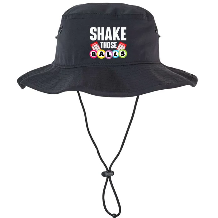 Shake Those Balls Bingo Lover Gambler Gambling Legacy Cool Fit Booney Bucket Hat