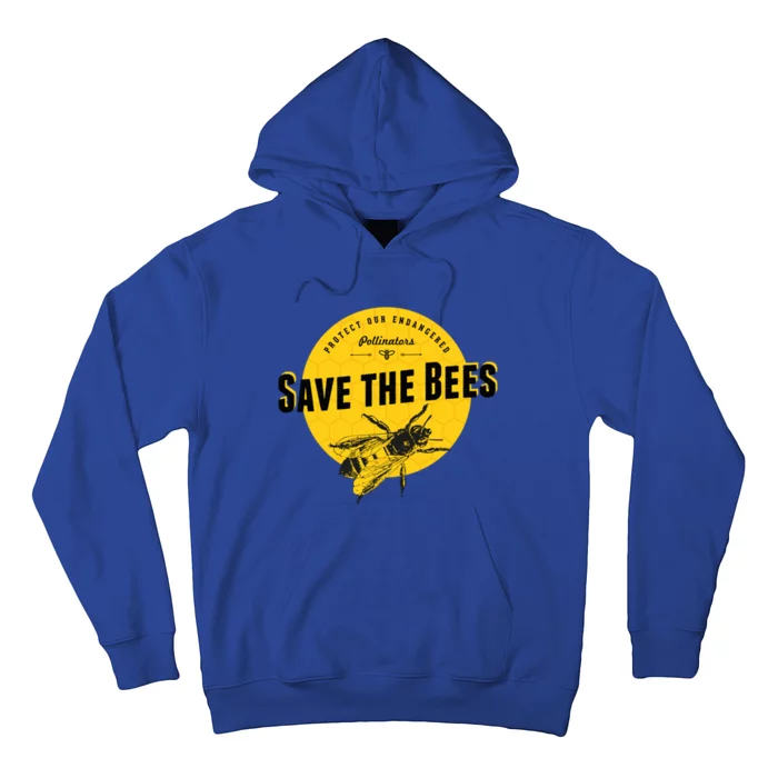 Save The Bees Great Gift Save Our Endangered Pollinators Hoodie