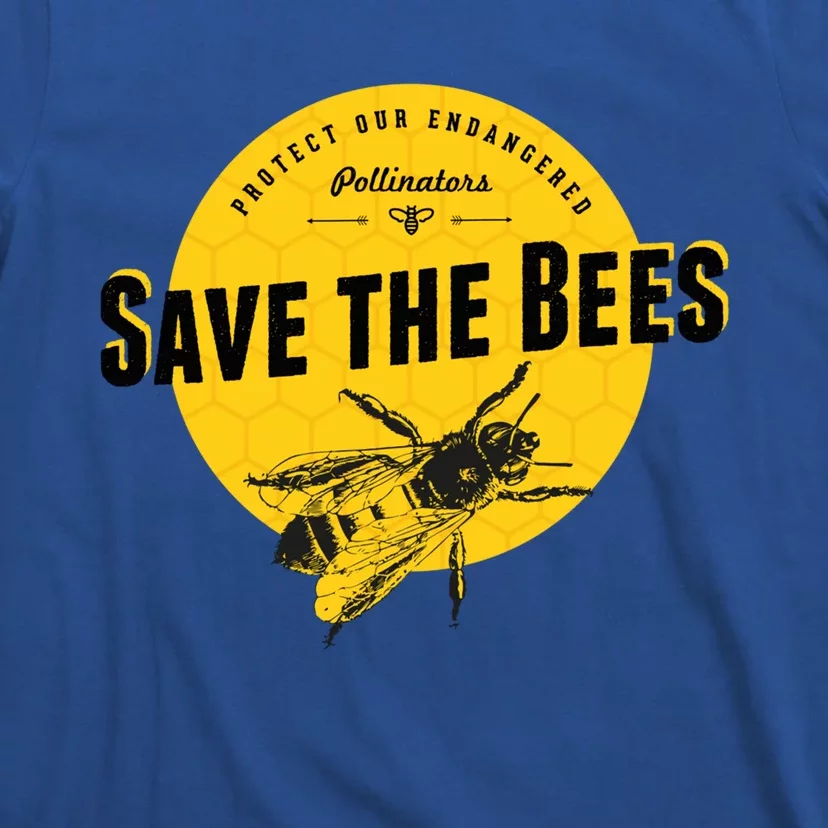 Save The Bees Great Gift Save Our Endangered Pollinators T-Shirt