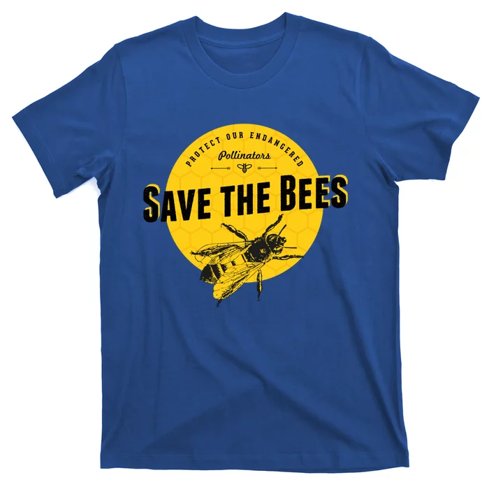 Save The Bees Great Gift Save Our Endangered Pollinators T-Shirt