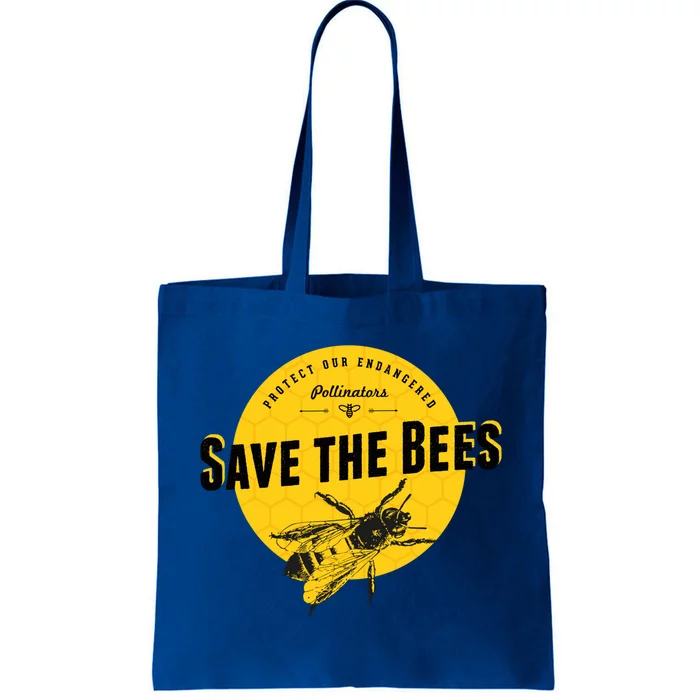 Save The Bees Great Gift Save Our Endangered Pollinators Tote Bag