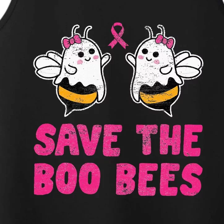 Save The Boo Bees Breast Cancer Awareness Halloween Performance Tank