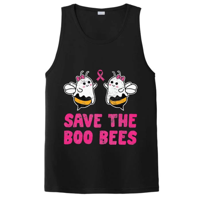 Save The Boo Bees Breast Cancer Awareness Halloween Performance Tank