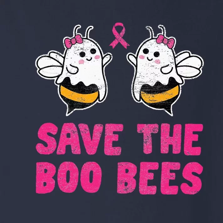 Save The Boo Bees Breast Cancer Awareness Halloween Toddler Long Sleeve Shirt