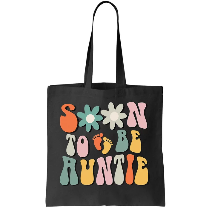 Soon To Be Auntie Gifts Pregnancy Announcement Aunt To Be Tote Bag