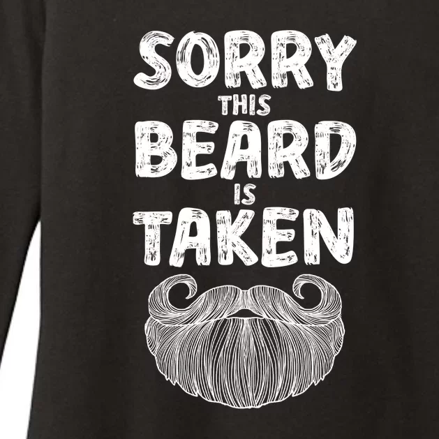 Sorry This Beard Is Taken Womens CVC Long Sleeve Shirt