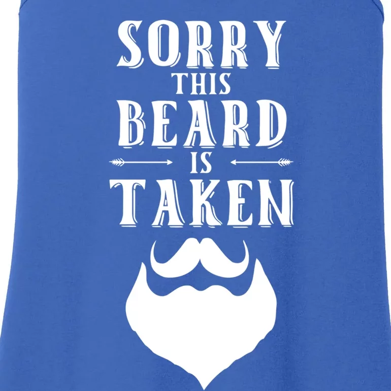 Sorry This Beard Is Taken Gift Valentines Day Gift Ladies Essential Tank